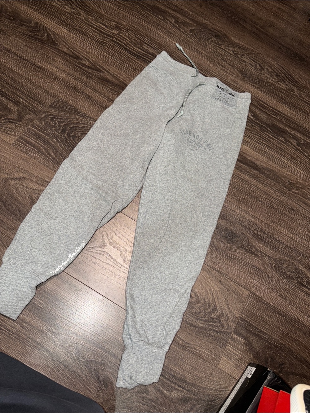 flag nor fail Heather Gray Women's Jogger Sweatpants